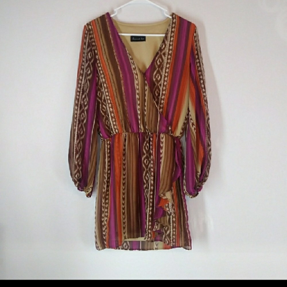 Savannah Rae Longsleeve Mini Dress. Small. L8